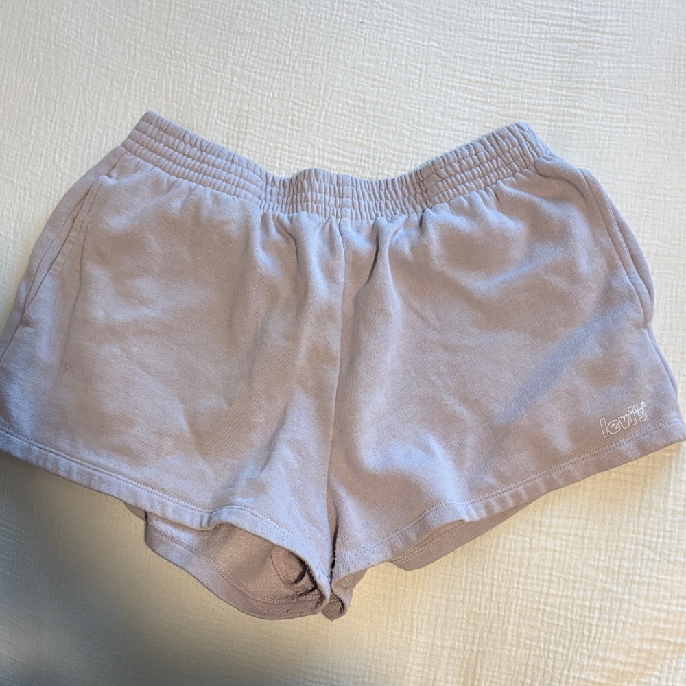 Levi's purple shorts